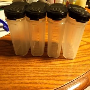 Tupperware Spice Shakers Set of 4